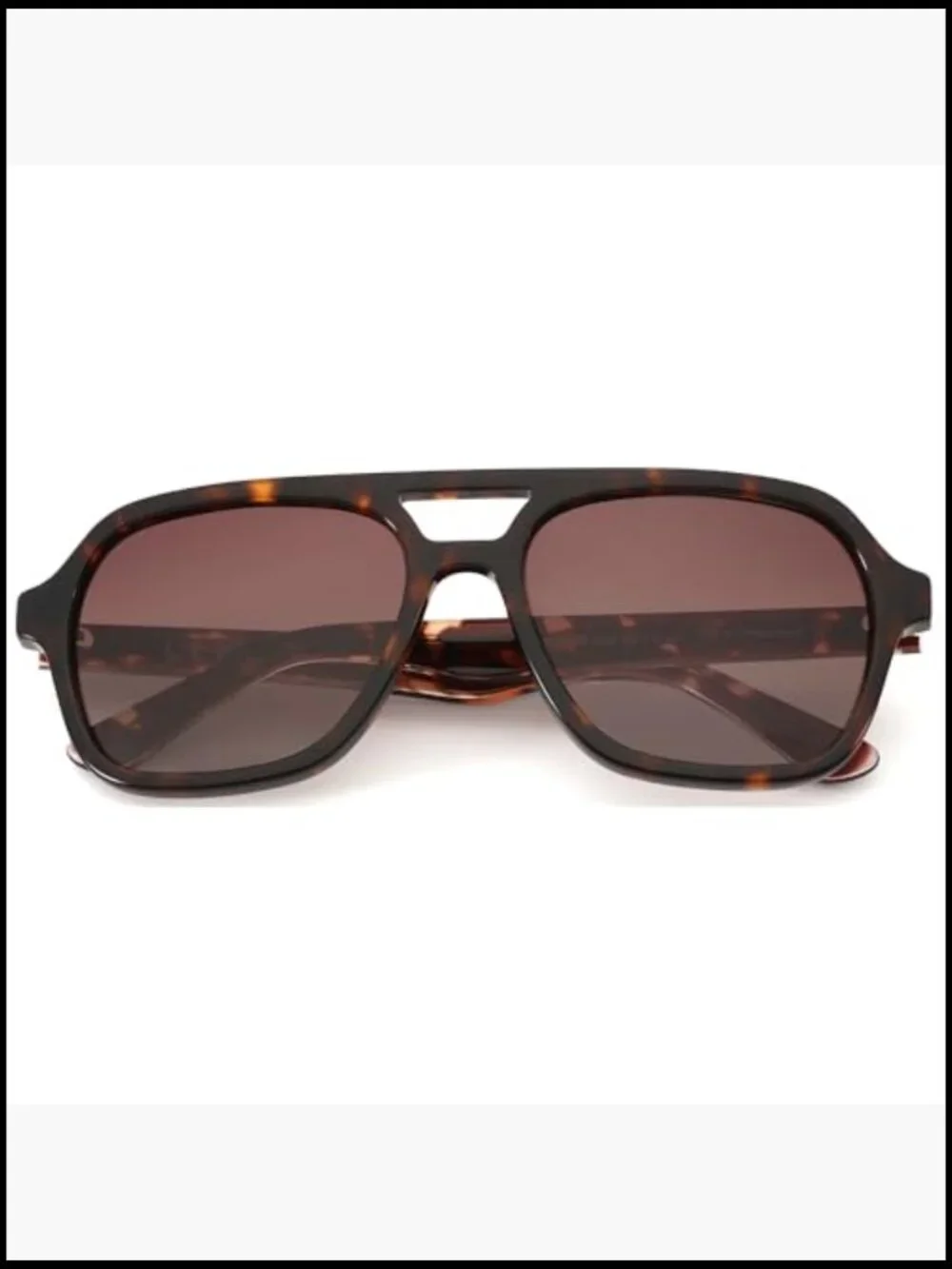 Polarized Aviator Sunglasses with UV400 Protection Acetate Frame